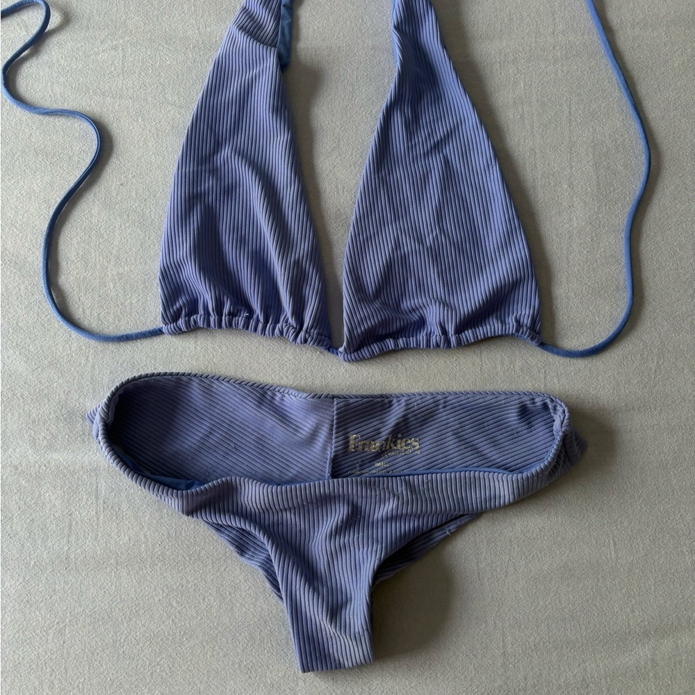 Frankie’s Bikinis Ribbed Bikini